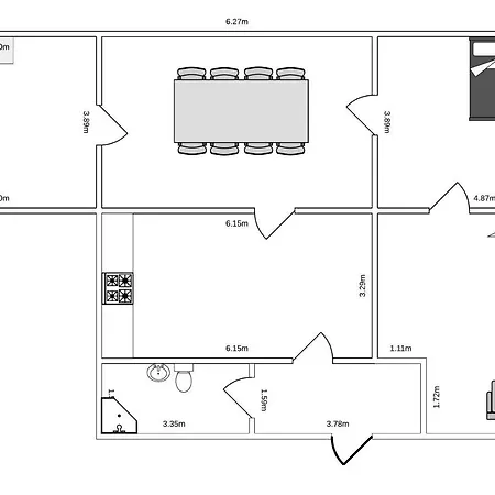 Apartment Homely 1 Bedroom Flat By The Lakes