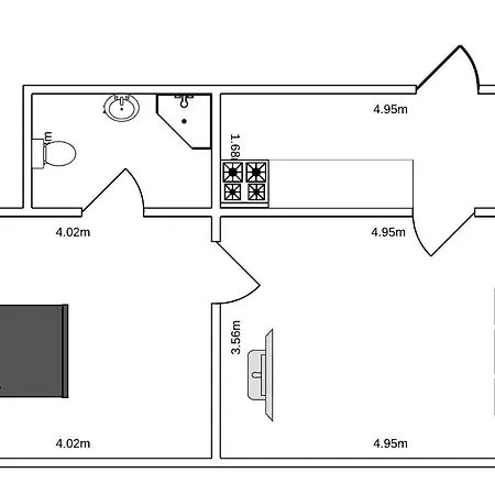 Homely 1 Bedroom Flat By The Lakes * Copenhagen